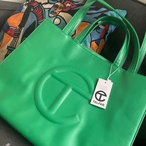 Black design. Telfar bag